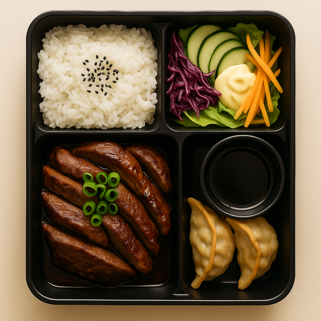 Korean Beef Bento Hoofddorp