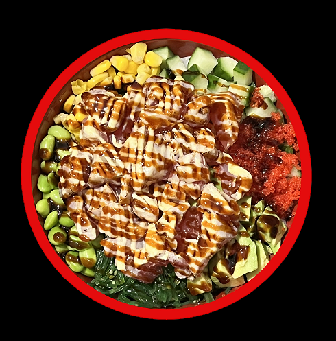 Flamed Tuna Bowl
