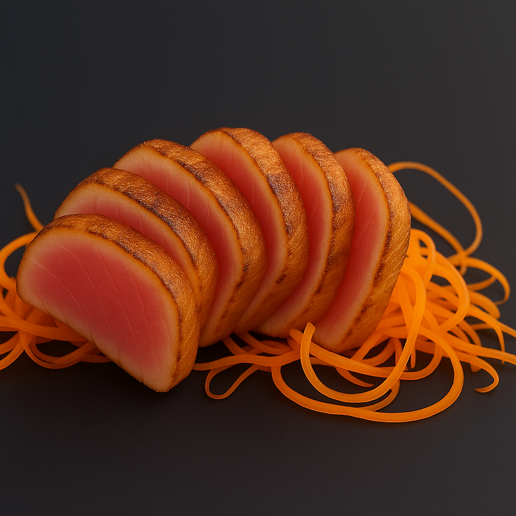 Salmon sashimi